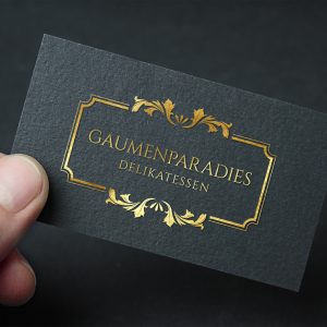 Embossed Business Card MockUp 1