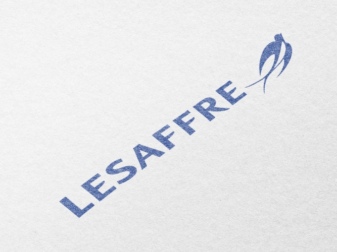 Logo mockup PSD paper, realistic minimal design